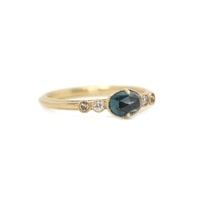Rose cut montana sapphire discount