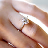 Gina Solitaire Round Diamond Engagement Ring Size 5.5-7