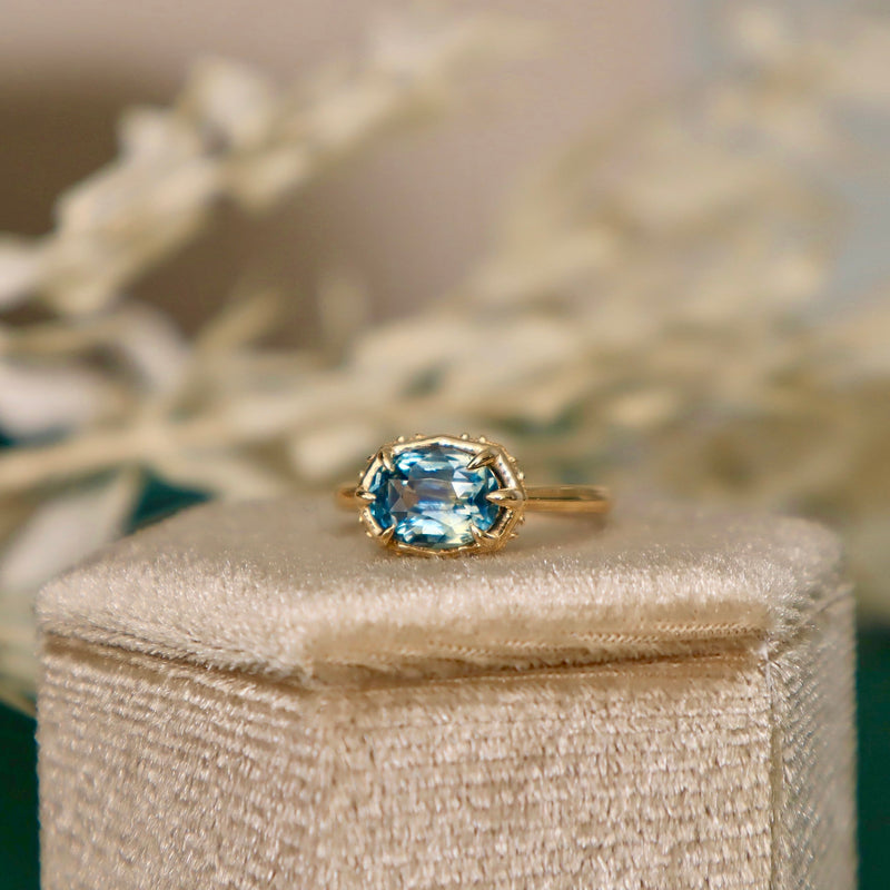 Nova Bi-color 2.6ct Sapphire Ring
