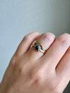 'Stella' Black Rose Cut Diamond Ring