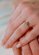 Grace Solitaire Four Prong Engagement Ring