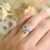 Embrace Curved Gold Band
