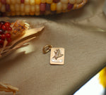 Golden Seed Packet Pendant- Fall Harvest Collection