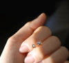 Solstice Sapphire, Diamond Stud Earring