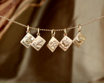 Gold charms on chain Fall Theme