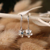 Forget Me Not Dangle Montana Sapphire Earrings
