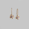 Forget Me Not Dangle Lavender Sapphire Earrings