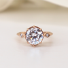 'Hazel' Round Diamond Engagement Ring