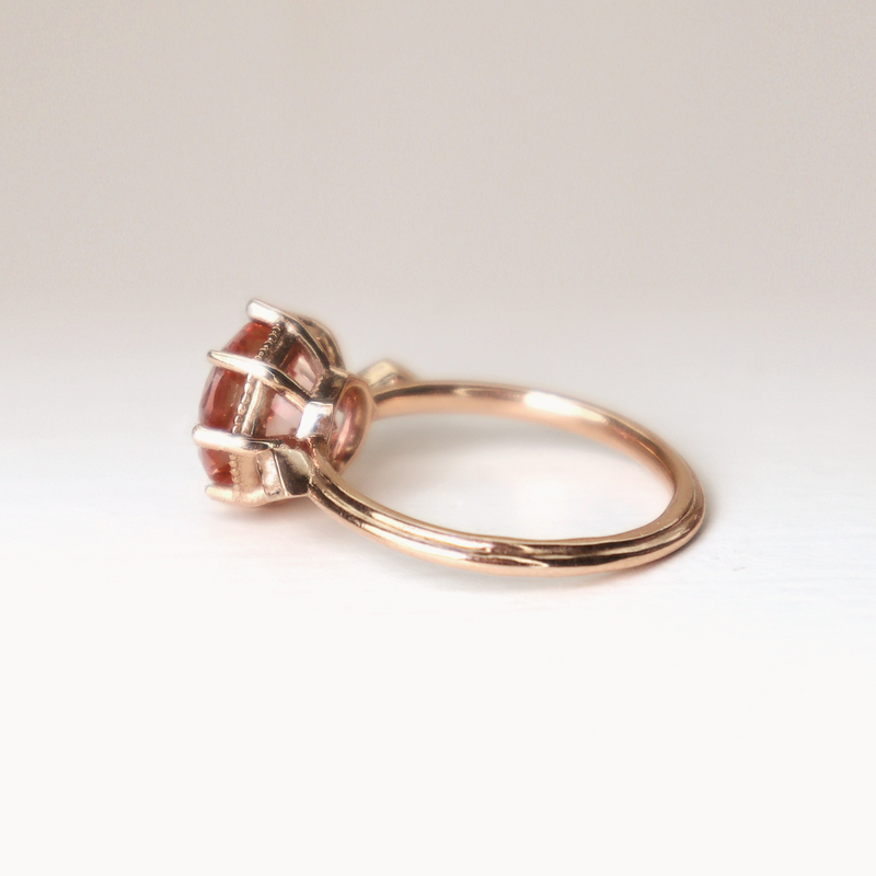 'Hazel' Round Diamond Engagement Ring