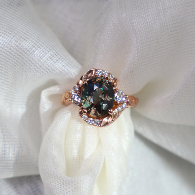 From a loose Alexandrite to a Ring