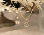Laurel Montana Sapphire and Diamond Necklace (ready to ship)