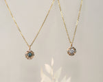 Laurel Montana Sapphire and Diamond Necklace (ready to ship)