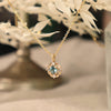 Laurel Montana Sapphire and Diamond Necklace (ready to ship)