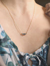 Marigold Three Montana Sapphire Necklace