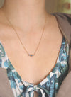 Marigold Three Montana Sapphire Necklace