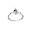 Mariposa Oval Moissanite Engagement Ring Size 6