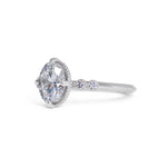 Mariposa Oval Moissanite Engagement Ring Size 6