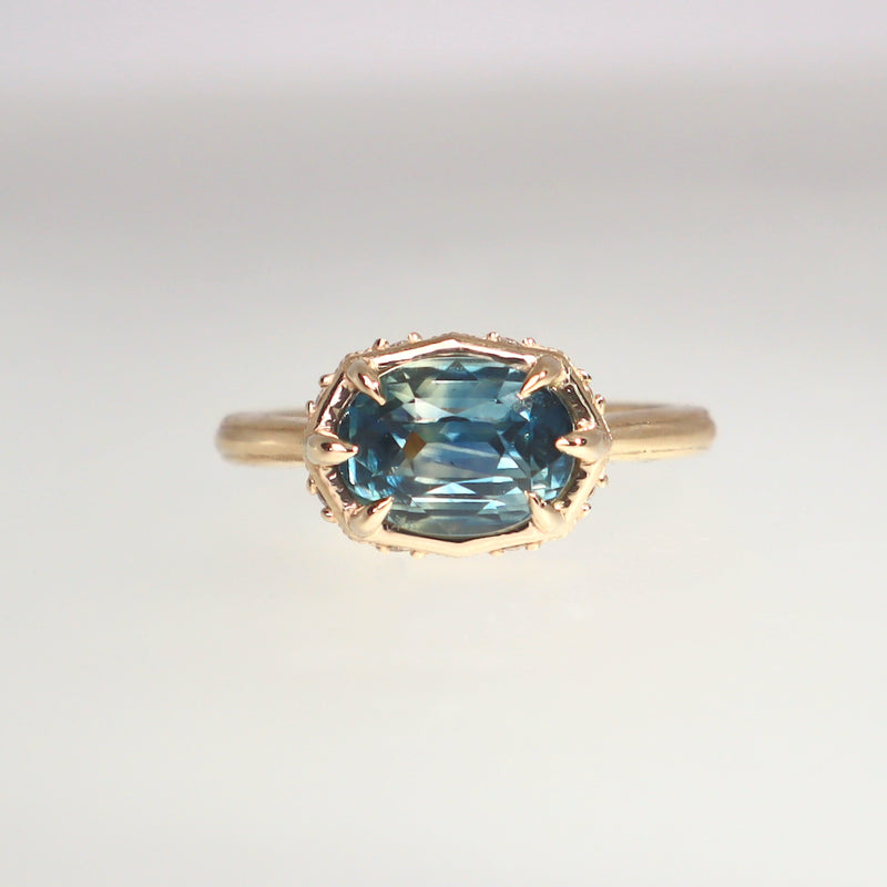 Nova Bi-color 2.6ct Sapphire Ring