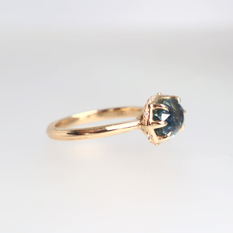 Nova Bi-color 2.6ct Sapphire Ring