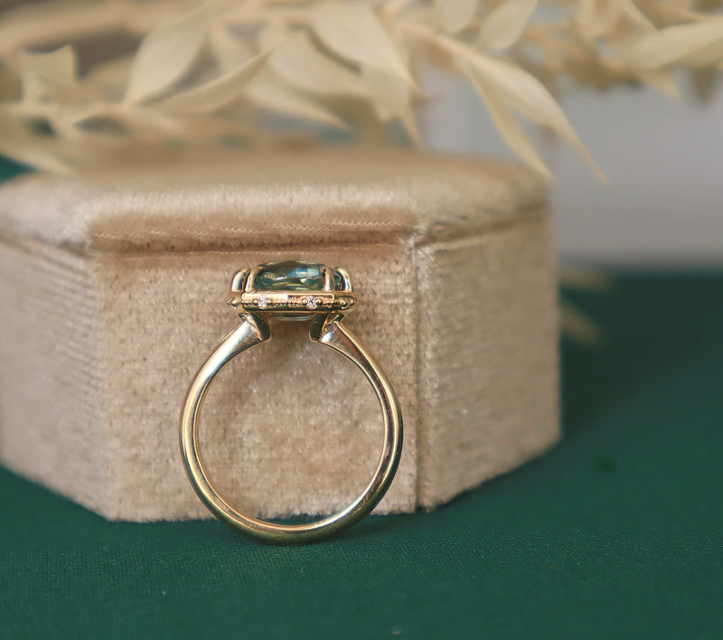 Nova Bi-color 2.6ct Sapphire Ring