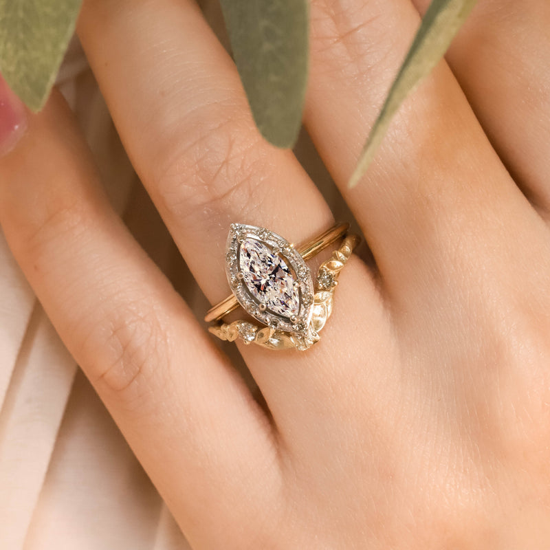 Posy Marquise Diamond Ring