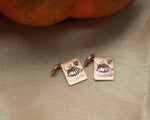 Golden Seed Packet Pendant- Fall Harvest Collection