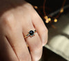 'Stella' Black Rose Cut Diamond Ring