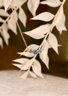 Marigold Three Montana Sapphire Necklace