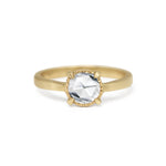 'Stella' Black Rose Cut Diamond Ring