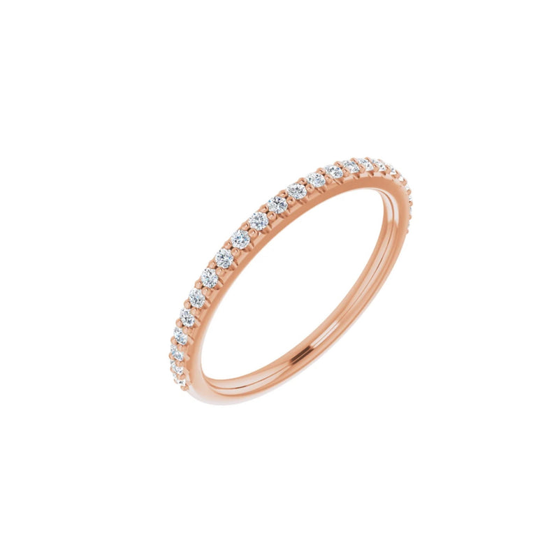 0.2ctw Curated Essential Diamond Bead Set Band