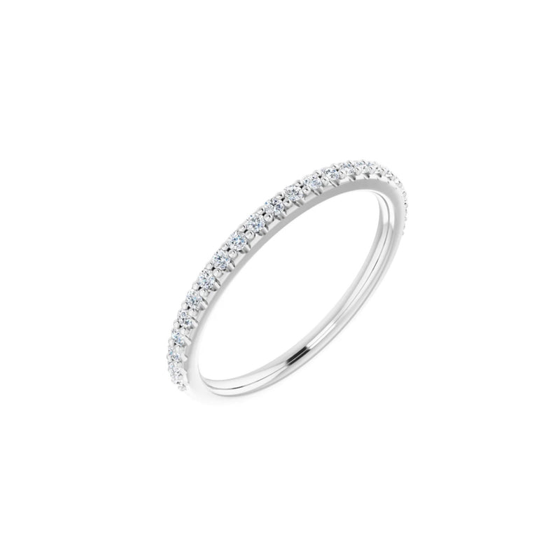 0.2ctw Curated Essential Diamond Bead Set Band