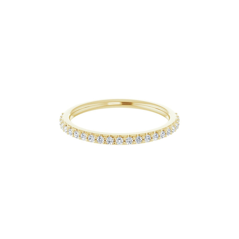 0.2ctw Curated Essential Diamond Bead Set Band
