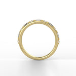 Bree Round and Baguette Diamond Ring