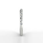 Belle Round Diamond Shared Beaded Ring