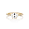 Regency Six Prong Oval Diamond Engagement Ring
