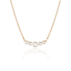 Five Rose cut Diamond Necklace - LEL JEWELRY