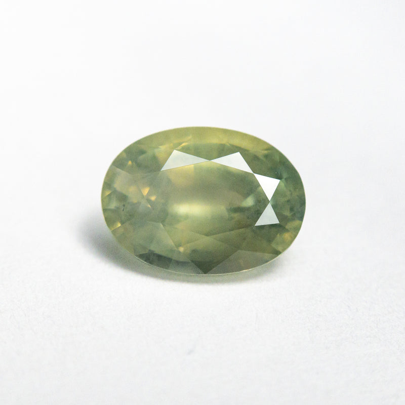 1.56ct Oval Green Sapphire
