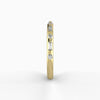 Bree Round and Baguette Diamond Ring