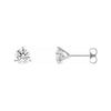 2ctw Three Prong Martini Diamond Studs