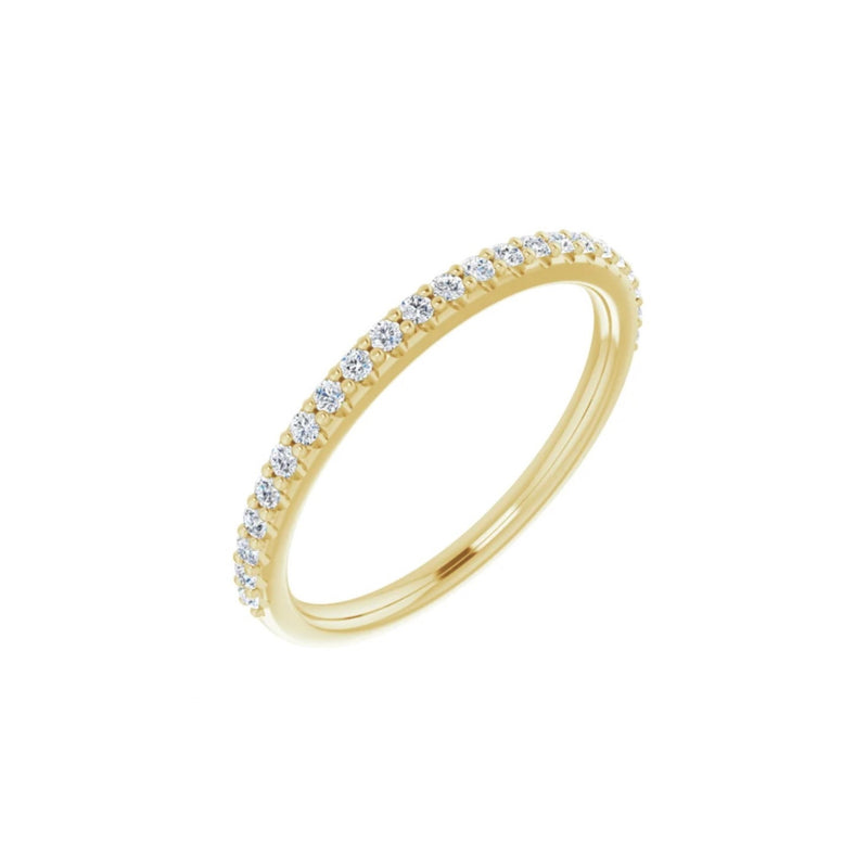 0.2ctw Curated Essential Diamond Bead Set Band