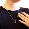 'Stella' Black Rose-Cut Diamond Pendant
