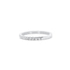 French Pave Diamond Band