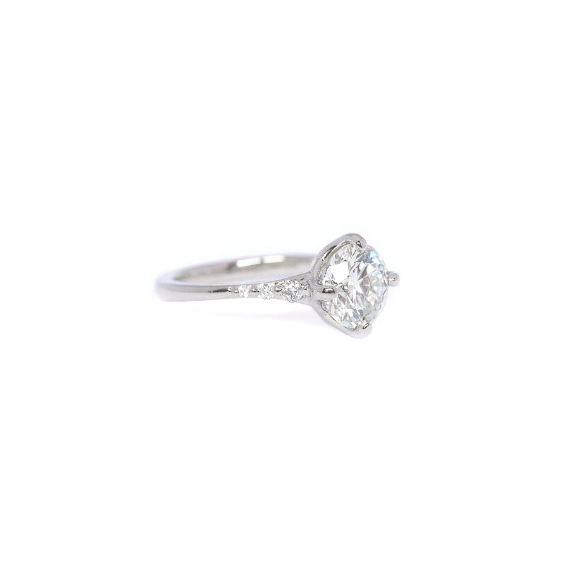 Solitaire Engagement Ring Custom Made