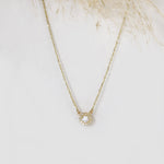 Repurposing Old Diamond Ring into a Necklace