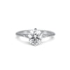 Gina Solitaire Round Diamond Engagement Ring
