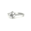Gina Solitaire Round Diamond Engagement Ring Size 5.5-7
