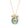 Put a Bow on It - Tahitian Pearl Necklace