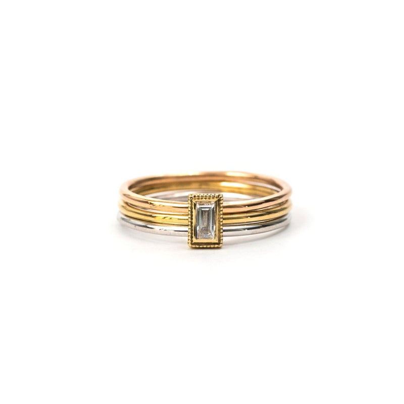 Rev Trinity Blue Sapphire Band