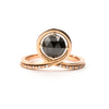 Passage Large Tiara Black Diamond Ring