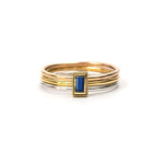 Rev Trinity Blue Sapphire Band